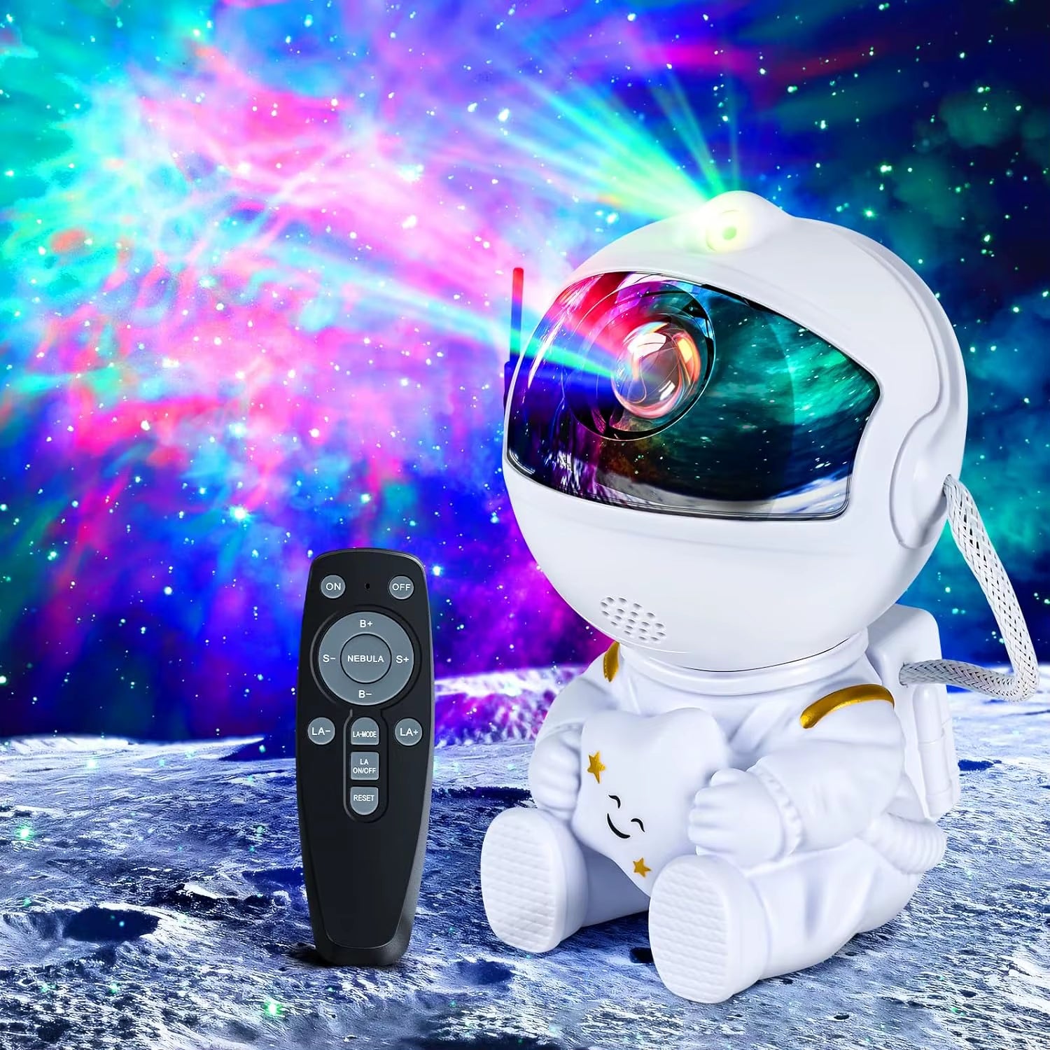 Galactic Star Astronaut Space Projector, Party, Holiday, Birthday Gift, Suitable for Adults Bedroom Decoration Aesthetics