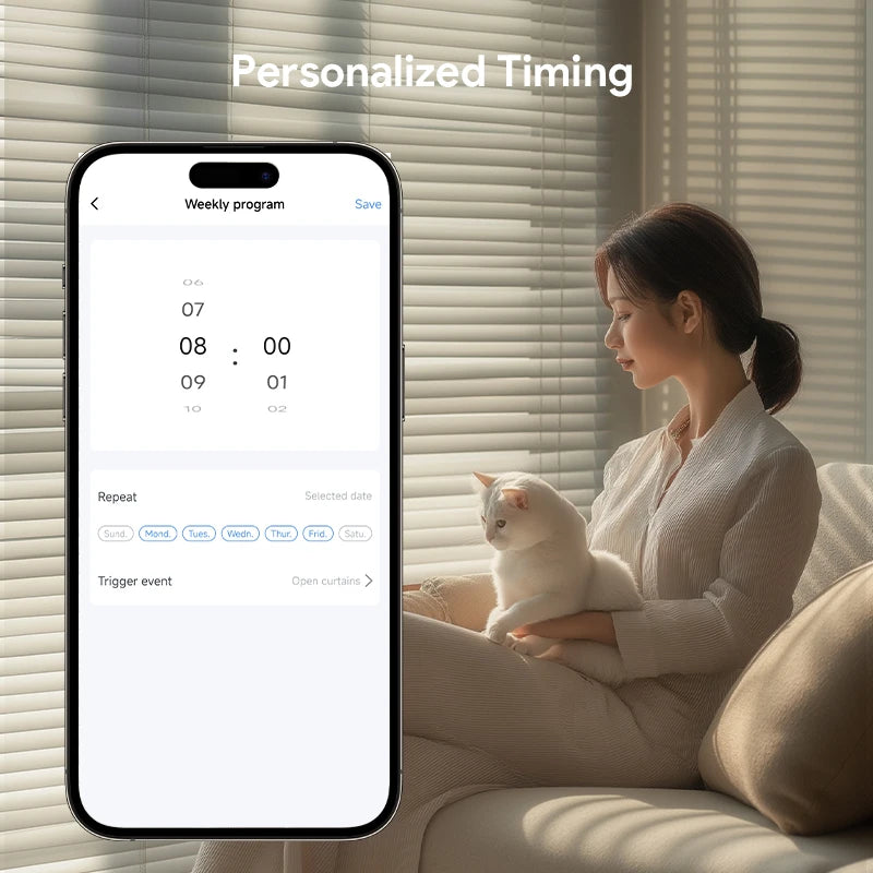 Rechargable Roller Blind Robot Automatic Curtain Bot Motorised Shutter Opener Support Alexa Google Assistant Siri Voice Control